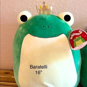 Rare ‼️  NWT Baratelli 16" Squishmallows